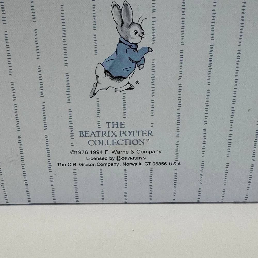 Beatrix Potter A Tale of Baby's Days Memory Book Peter Rabbit Vintage‎ 1994